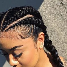 Short Bob box braids wig full lace wig box braided wig short | Etsy Two Braid Hairstyles, Feed In Braids Hairstyles, Braided Cornrow Hairstyles, Feed In Braid, Cool Braid Hairstyles, Cool Braids, Girls Hairstyles Braids, Hair Braiding, Cornrow Hairstyles