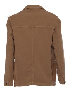 Iconic linen-blend jacketGender: MenColor: BeigeMade in: ITProduct ID: G501SS24T45 505 224631*Import tax/duty will be calculated at checkout (If applicable) Linen Outerwear With Patch Pockets For Business Casual, Business Casual Linen Outerwear With Patch Pockets, Brown Cotton Sport Coat For Work, Brown Linen Casual Outerwear, Casual Brown Blazer With Concealed Placket, Casual Brown Linen Outerwear, Modern Linen Outerwear For Fall, Casual Sport Coat With Concealed Placket, Utility Linen Outerwear For Fall