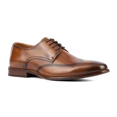 The Orton dress Oxford shoes were designed with the formal gentleman in mind. With a classic wingtip design and lace-up styling, these shoes will put the finishing touch on any outfit. Made with premium leather and carefully crafted details, you can be sure you’re making a statement without compromising on quality or performance. Classic Wingtip Derby For Semi-formal Occasions, Classic Semi-formal Derby With Wingtip, Formal Wingtip Dress Shoes, Classic Semi-formal Wingtip Derby, Classic Goodyear Welted Lace-up Dress Shoes, Classic Wingtip Lace-up Shoes For Business, Classic Wingtip Derby Shoes For Business, Classic Wingtip Derby For Business, Semi-formal Wingtip Oxfords In Classic Style