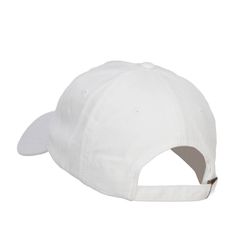 a white baseball cap on a white background