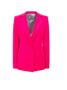 Chiara Ferragni pink blazer Herno Jacket, Zegna Shoes, Saint Laurent Shoes, Pink Blazer, Pink Jacket, Womens Blazers, Jeans Jumpsuit, Color Rosa, Yoga Wear