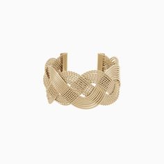 Charlotte Cuff Bracelet is another luxury jewelry piece you will find at our store. The crisscross design will remind you of smooth flowing waves. You can layer and pair this luxe bracelet with other jewelry pieces or just wear it on its own to deliver the most bewitching look ever. There is no formal, casual or party outfit that will fail to impress when you pair it with the Charlotte Cuff Bracelet. - Brass with Polyurethane Coating- Internal width of 2" with an internal length of 2.5"- Availab Statement Cuff Bracelet, Gold Bracelet Cuff, Criss Cross, Luxury Jewelry, Cuff Bracelet, Party Outfit, Jewelry Pieces, Cuff, Brass