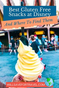 the best gluten free snacks at disney world