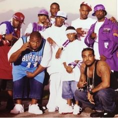 2000s Rap Aesthetic, Hip Hop Style Outfits, Rap Music Hip Hop, History Of Hip Hop, Purple City, Looks Hip Hop, Hip Hop World, 00s Fashion