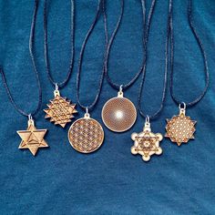 Sacred Geometry Symbols, Metatron's Cube, Metatrons Cube, Necklace Wood, Sri Yantra, Wood Pendant, Geometric Pendant, Flower Of Life, Sacred Geometry