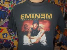 Vintage The Eminem Show Concert Tour Band Rap Tee Hip Hop T Shirt LVintage The Eminem Show Concert Tour Band Rap Tee Hip Hop T Shirt L   This model reduces inventory waste and allows customers to create personalized designs. These t-shirts are made from high-quality materials and come in a range of sizes and colors, making them versatile for any occasion.