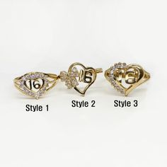 14k Solid Gold Sweet 16 Sixteen Birthday Beautiful Heart CZ Ring for Women/girl - Etsy Gold Sweet 16, Sixteenth Birthday, Birthday Jewelry, Cz Ring, Beautiful Heart, Ring For Women, Cz Stone, Sweet 16, Women Girl