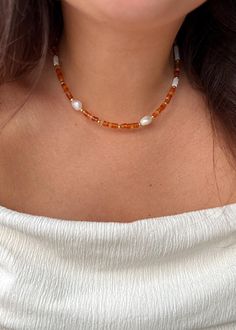 Bohemian Gold Baroque Pearl Necklace, Baroque Pearl White Choker Necklace, Gold Baroque Pearl Choker Necklace, Baroque Pearl Pendant Choker Necklace, Elegant Baroque Pearl Choker, Pearl Choker Necklace, Summer Necklace, Summer Gift, Pearl Choker