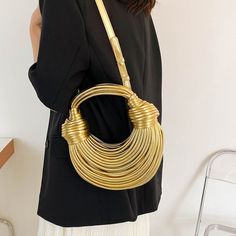 Make a bold fashion statement with our New Unique Noodles Shaped Designer Women's Crossbody Shoulder Bag. This luxurious and one-of-a-kind handbag is designed to showcase your unique style and add a touch of whimsy to your ensemble. Crafted with attention to detail, this bag features a distinctive noodles-shaped design that is sure to turn heads and spark conversations. The innovative and playful concept sets you apart from the crowd, making a statement wherever you go. With its crossbody should Bags Unique, Cross Shoulder Bags, Woman Handbag, Handbag Wallet, Unique Designers, Tote Purse, Work Outfits, Luxury Women, Elevate Your Style