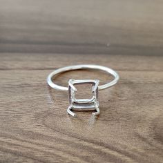 WELCOME TO ROXY GEMS GOLD PLATED 925 Sterling Silver Collet Square Plain Bezel Cup Open Blank Ring, Setting For Making Ring 3x3 To 40x40 mm, DIY Jewelry Supplies MATERIAL -:: 925 STERLING SILVER SIZE APPROX -:: 3X3 To 40x40 MM RING SIZE -:: 3 To 16 US COLOR -:: GOLD COLLET SHAPE -:: SQUARE USE OF GEMSTONE AND JEWELRY YOU WILL RECEIVE ONLY 1 PIECE Sterling Silver Stackable Rectangular Jewelry, Silver Hoop Rings With Prong Setting, Stackable Rectangular Sterling Silver Jewelry, Sterling Silver Hoop Ring For Gift, Sterling Silver Rectangular Ring With Prong Setting, Everyday Silver Jewelry With Emerald Cut, Adjustable Sterling Silver Stackable Rings With Prong Setting, Silver Emerald Cut Everyday Rings, Silver Gift Wrap