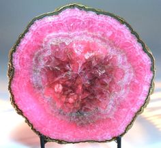 Rhodochrosite Slab  Capillitas Mine  Catamarca Province, Argentina Healing Ideas, Brooch Ideas, Colour Pallets, Gemstone Meanings, Colour Inspiration