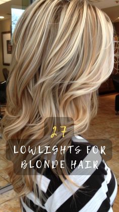 Spice up your blonde locksClick to see 27 lowlights that add depth and dimension to your hairDiscover the shades that will transform your lookBlondeHairLowlights HairTransformation DepthAndDimension StylishShades HairTrends Bright Blonde Hair With Brown Lowlights, Light Hair With Lowlights, Blonde Hair Color Ideas Highlights Lowlights, Blonde Hair Color With Dimension, Blonde Multi Tone Highlights, New Hair Ideas For Blondes, Peekaboo Lowlights For Blonde Hair, Light Honey Blonde Hair With Highlights, Hair Color Ideas For Blondes Highlights