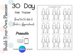 Pin on Products . #Pain_Tracker #Medical_Planner #Big_Happy_Planner #Notes_Journal Pain Tracker, Medical Planner, Printable Workout, Printable Workouts, Workout Log, Notes Journal, Health Tracker, Health Journal