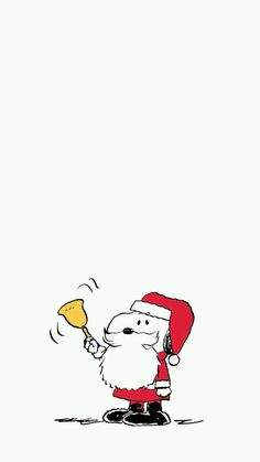 a santa clause holding a piece of pizza in one hand and wearing a red hat on the other