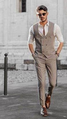 Half Suit For Men, Vest Outfits Men Casual, Waistcoat Designs For Men, Vest Men Outfit, Casual Groom Outfit, Best Wedding Suits For Men, Vest Outfits Men, Mens Formal Vest, Best Wedding Suits