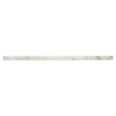 a white marble strip on a white background