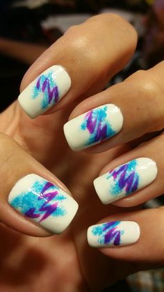 Jazz cup pattern Jazz Nails, Do It Yourself Nails, Nail Design Glitter, Solo Cup, Vacation Nails, Beach Nails, Square Nails