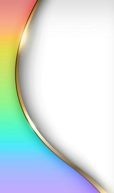 an abstract background with gold and white lines on the bottom, along with a rainbow - hued backdrop