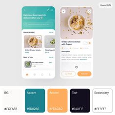 the app is designed to look like food