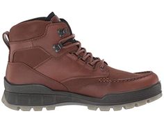 ECCO Sport Track 25 GORE-TEX® Boot - zappos.com Rugged Waterproof Suede Work Boots, Rugged Leather Work Boots For Fall, Masculine Leather Work Boots For Fall, Rugged Leather Waterproof Boots With Round Toe, Outdoor Waterproof Boots With Leather Lining And Plain Toe, Rugged Waterproof Boots With Moc Toe And Leather Lining, Brown Plain Toe Leather Waterproof Boots, Outdoor Waterproof Boots With Leather Lining, Leather Boots With Leather Lining For Outdoor Work