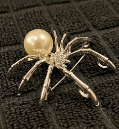 Beautiful Silver Spider Brooch / Chain Pendent - LQQKS So Cool - Perfect For Halloween - Free Shipping Look at this item, a Spider Brooch or Chain Pendent - This is awsome ! NOTE: YES, we will combine shipping on ALL of our items if possible. Buyer makes selections, completes and pays transaction. Our main accounting office will process your order, combine the order to the best and cheapest shipping options and print the shipping label and will issue a refund for any shipping over charges back to the customer via the payment method issued. JGF02152018.  Proudly Offered By A U.S. Veteran  Shipping to any of the lower 48 states. This item only ships via: USPS If you have any questions, Please ask us  Jackson, Grant & Franklin Halloween Brooch Jewelry Gift, Halloween Gift Jewelry Brooch, Silver Brooch Jewelry For Halloween, Accounting Office, Spider Brooch, Shipping Label, Free Halloween, So Cool, Brooch Pin