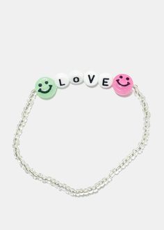 Multi Color Stretchy Perfect for Layering Fruit Love, Love Smiley, Stacking Bracelets, Two Braids, Pink Tee, Bracelet Stack, Necklaces Bracelets, Feel Good, Lilac