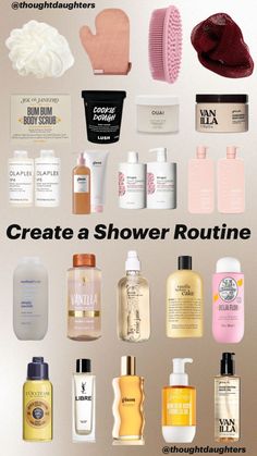 Perfect shower routine, body care, body oil, body wash, shower gel, sol de janeiro, yves saint laurent, YSL, l’occitane, body scrub, remix your own, do it yourself, comment down below, remix your own Perfect Shower Routine, Oil Body Wash, Model Hair, Do It Yourself, Body Scrub, Pretty Hairstyles, Shower Gel, Body Oil