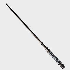 a black and white photo of a fishing rod on a gray background with water droplets