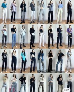 Korean Outfits Women, Fashion Capsule Wardrobe, Korean Casual Outfits, Ulzzang Fashion, Stylish Clothes For Women