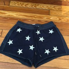 Bnwt Splendid Sweatshorts Size S Best Offer Casual Blue Shorts For 4th Of July, Casual Shorts For 4th Of July, Summer Star Print Jean Shorts, Blue Shorts With Star Print, Blue Star Print Shorts, Trendy Blue Shorts With Star Print, Trendy Blue Star Print Shorts, Casual Cotton Shorts With Star Print, Cotton Shorts With Star Print