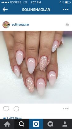 Cute Natural Nails, Nails For Wedding, Sns Nails Designs, Natural Nails Manicure, Pink Ombre Nails, Cute Spring Nails, Short Nail Designs, Festival Nails