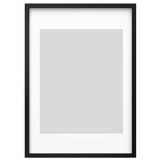 a black and white frame on a wall with a light gray background in the middle