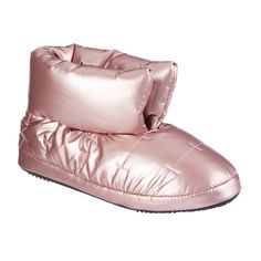 8694 Women's Nylon Puffer Mikaela Boot Slipper #color_pink Bootie Slippers, Puffer Style, Wedding Slippers, Black Friday Specials, Ballerina Slippers, Mens Shoes Black, Moccasins Slippers, Style At Home, Urban Chic