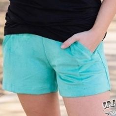 Turquoise Shorts With Pickets, True To Size, 90% Polyester, 10% Spandex, Suede Like Feel Turquoise Casual Shorts, Turquoise Casual Short Bottoms, Casual Turquoise Short Bottoms, Casual Turquoise Shorts, Stretch Turquoise Summer Shorts, Turquoise Stretch Casual Shorts, Turquoise Stretch Shorts For Casual Wear, Casual Turquoise Stretch Shorts, Turquoise Shorts