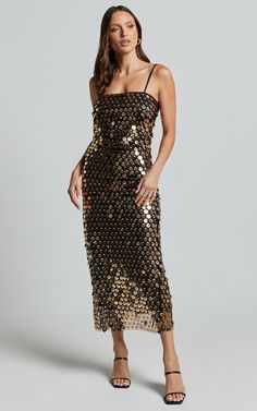 Bronze Cocktail Dress, 40th Birthday Dress, Gold Fringe Dress, Gatsby Inspired Dress, Cocktail Dress Winter, Petite Gowns, Black And Gold Outfit, Basic Black Dress, Gold Cocktail Dress