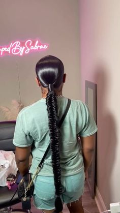 Low Weave Ponytail, Braided Ponytail Black Hair, Fishtail Braid Styles, Fishtail Ponytail, Sleek Braided Ponytail, Black Kids Braids Hairstyles, Fishtail Hairstyles, Fishtail Braid Hairstyles