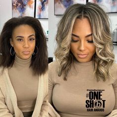 Stunning Dishwater Hair Transformation Blonde Hair For Olive Skin, Hair For Olive Skin, Hair For Olive Skin Tone, Blonde Money Piece Hair, Dishwater Blonde Hair, Blonde Balayage On Dark Hair, Wavy Long Bob, Highlight Idea, Blonde Money Piece