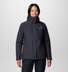 A classic on the slopes. This versatile, 3-in-1 ski jacket can be worn three ways with waterproof-breathable tech, thermal-reflective lining, and mountain-ready features. 3 In 1 Jacket, Sweatshirt Short Sleeve, Snow Jacket, Columbia Jacket, Mens Fleece, Womens Fleece, Mens Sportswear, Holiday Deals, Columbia Sportswear