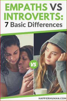 Discover the nuances between empaths and introverts and gain a deeper understanding of what sets them apart. Uncover the unique traits and characteristics that make each one distinct, helping you navigate your relationships and personal growth more effectively. Click through to explore the fascinating differences and enhance your emotional well-being today! introversion | empathic | personality | personality types | emotion | personal growth | How To Show Empathy | Empathic People Introvert Personality Traits, How To Show Empathy, What Is An Empath, Empathic People, Random Knowledge, Introvert Personality, Human Body Temperature, Class Poster, Yard And Garden