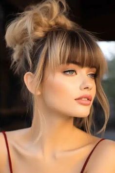 20 Cute Wedding Guest Hairstyles That Will Make You Stand Out Guest Hairstyles, Ballerina Bun, A Hairstyle, Cute Wedding, Waterfall Braid