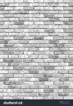 black and white brick wall texture or background stock photo - 717982