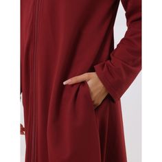 Womens Hoodie Zip Up Closure Pajama Nightshirt Long Sleeve Robe Loungewear with Pocket. This Hoodie Zip Up Nightshirt is the perfect choice for daily wear, or lounging wear at home. Versatile long dress for all occasions! With a loose casual maxi length, zip-up closure, soft fabric, and perfect hoodie design, this robe is everything you need for fully luxurious lounging wear. With a fully zip-up closure, practical pocket, and hoodie design, this nightshirt robe is everything you need for loungin Long Sleeve Solid Sleepwear For Winter, Solid Long Sleeve Winter Sleepwear, Solid Color Winter Sleepwear, Cozy Red Long Sleeve Sleepwear, Hooded Sleepwear For Fall, Red Long Sleeve Sleepwear For Fall, Robe Loungewear, Zip Hoodies Womens, Long House