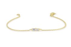 Baguette Diamond Bracelet in 14k Solid Gold / Dainty Diamond | Etsy 14k Gold Diamond Bracelet With Baguette Diamonds For Anniversary, Elegant Yellow Gold Baguette Tennis Bracelet, Yellow Gold Diamond Bracelet With Baguette Cut, Elegant 14k Gold Bracelet With Baguette Diamonds, Elegant 14k Gold Bracelets With Baguette Diamonds, Gold Bracelets With Baguette Diamonds In 14k Gold, Yellow Gold Baguette Cut Diamond Bracelet, Yellow Gold Baguette Cut Tennis Bracelet, 14k Yellow Gold Diamond Bracelet With Baguette Cut