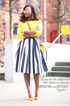 skirt-plus-size-outfits-5-best-outfits Weekend Mode, Mode Tips, Teaching Outfits, Striped Skirt, Looks Street Style, Simple Chic, Church Outfits, White Party, Mode Inspo