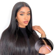 PRICES MAY VARY. 🌷【Wear and Go Glueelss Wig Pre Cut Lace】: Upgraded 7x5 glueless wig, precut lace, pre plucked hairline, no glue, no gel, very easy and convenient to Install, even for beginners. elastic wig Cap & band, suitable for different size head. 🌷【Real Glueless Wigs Human Hair】:Crafted from 100% human hair, our glueless wigs provide a natural and seamless appearance. Full elasticity 3D dome cap makes the lace fit better. 🌷【Human Hair Pre Plucked】:Our wigs feature a pre-plucked hairline Long Human Hair Wigs, Half Ponytail, Closure Wigs, Cheap Wigs, Human Wigs, Glueless Wigs, Lace Front Wigs Human Hair, Glueless Wig, Wigs Human Hair