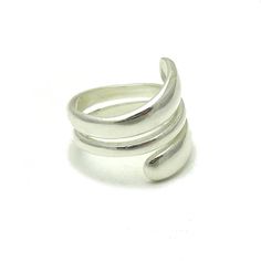 Sterling silver ring - R001576. Stamped 925. Approximate weight 7.5 grams. Top width 1.6cm (0.64 inches) All our jewels are made from solid sterling silver 925/1000 and are carefully crafted by hand in our family workshop. We dispatch your orders in 5 working days, worldwide and the postage is $5. We ship registered priority mail. Please allow 5-7 working days for delivery in Europe and 10-15 working days outside Europe. For any questions - please do not hesitate to contact me! Adjustable Wide Band Sterling Silver Ring, Sterling Silver Open Band Ring With 925 Stamp, Sterling Silver Open Band Ring, Sterling Silver Open Band Ring Stamped 925, Adjustable White Gold Wide Band Ring In Sterling Silver, Adjustable White Gold Sterling Silver Wide Band Ring, Adjustable Sterling Silver Wide Band Ring With Polished Finish, Classic Adjustable Sterling Silver Wide Band Ring, Classic Adjustable Wide Band Sterling Silver Ring