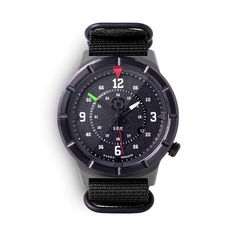 Dango is known for its rugged, tactical designs. It carries that ethos over to the Spec-Ops Watch. Built for field use, it has a stainless steel case with a durable Cerakote coating and a compass-inspired dial with lumed hands and numerals. It's powered by a dependable Miyota quartz movement, is water resistant down to 50 meters, and sits on a fittingly utilitarian nylon strap. Black Adventure Watch With Round Dial, Black Adventure Watch With Analog Display, Black Adventure Watch, Functional Black Adventure Watches, Functional Black Watches For Adventure, Functional Quartz Digital Watch For Outdoor, Everyday Chronograph Watch With Analog Display, Tactical Outdoor Watch With Analog Display, Durable Functional Watches For Adventure