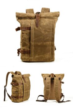 Multi-Function Anti-Theft Backpack Laptop Main Material: Canvas - Gender: UnisexBackpacks Type: Internal Frame - Capacity: 20-35 LitreInterior: Interior Slot Pocket - Interior: Cell Phone PocketInterior: Interior Zipper Pocket - Interior: Computer InterlayerHandle/Strap Type: Soft Handle - Closure Type: HaspRain Cover: No - Exterior: Silt PocketCarrying System: CR - Lining Material: PolyesterStyle: Casual - Pattern Type: Solid Waxed Canvas Backpack, Backpack Laptop, Anti Theft Backpack, Outdoor Backpacks, Canvas Backpack, Waxed Canvas, Stitching Leather, Hiking Backpack, Sport Bag