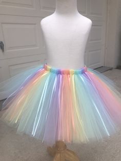 Pastel Rainbow Party, Birthday Skirt