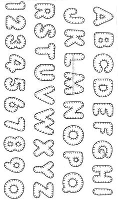 the letters and numbers are drawn in black ink